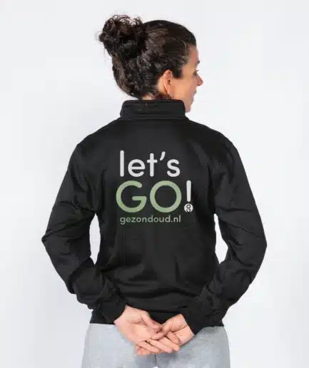 GO trainer vest met rits