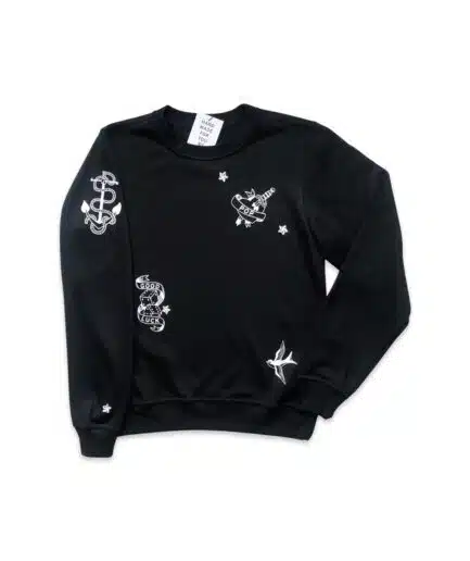trui met tattoo print