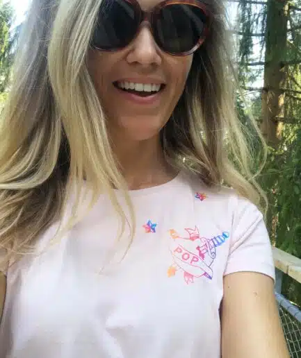 regenboog tattoo t-shirt