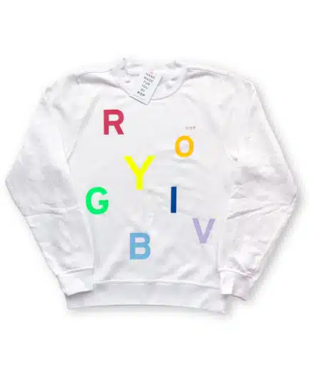 regenboog sweater ROYGBIV