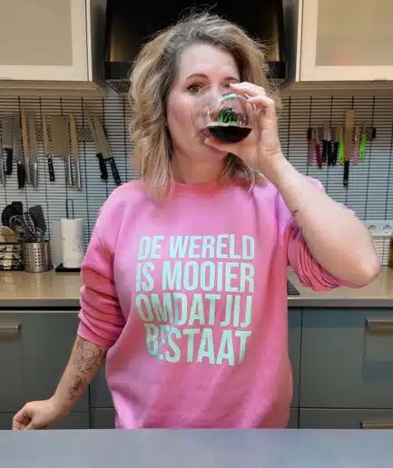 De wereld is mooier sweater