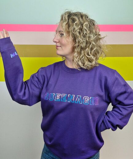 Queenager sweater mermaid