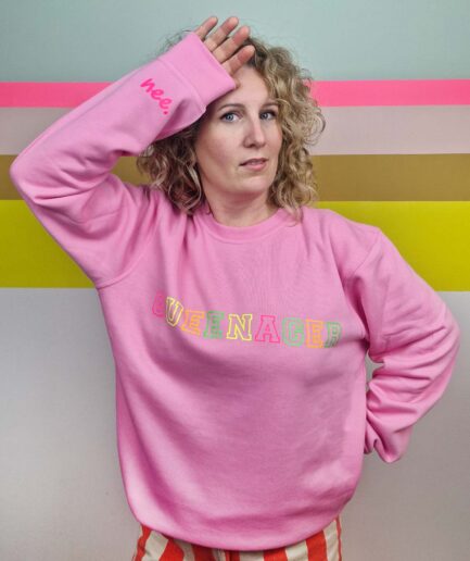 Queenager sweater bubblegum