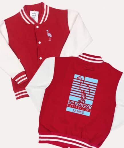 De Reiger Baseball jas met naam