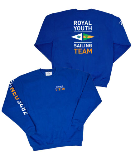 Royals sweater met naam en zeilnummer