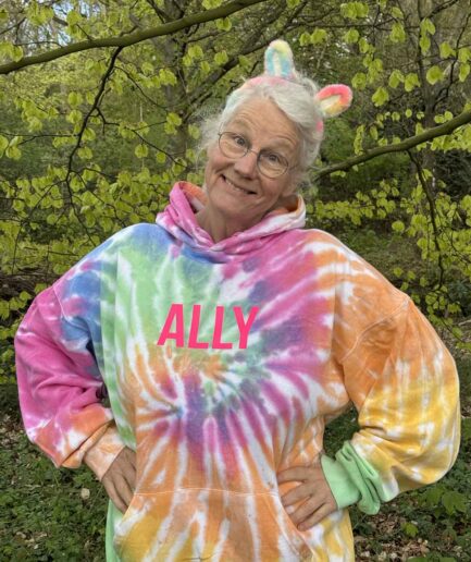 regenboog 🌈 hoodie tie dye