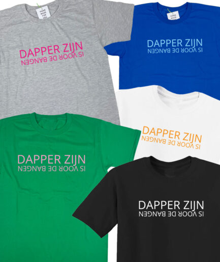 Dapper zijn T-shirt kids & volwassenen
