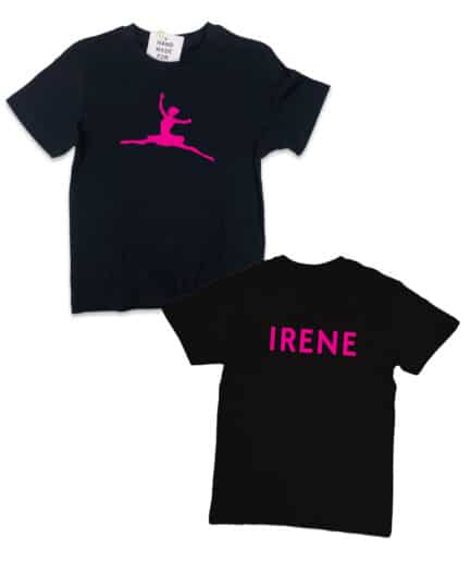 DBC ballerina t-shirt met naam