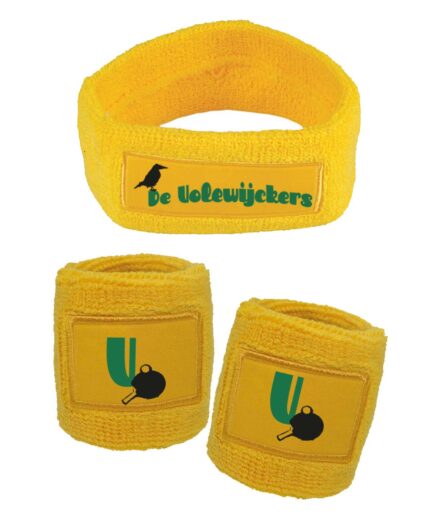 De Volewijckers Zweetbandjes Set